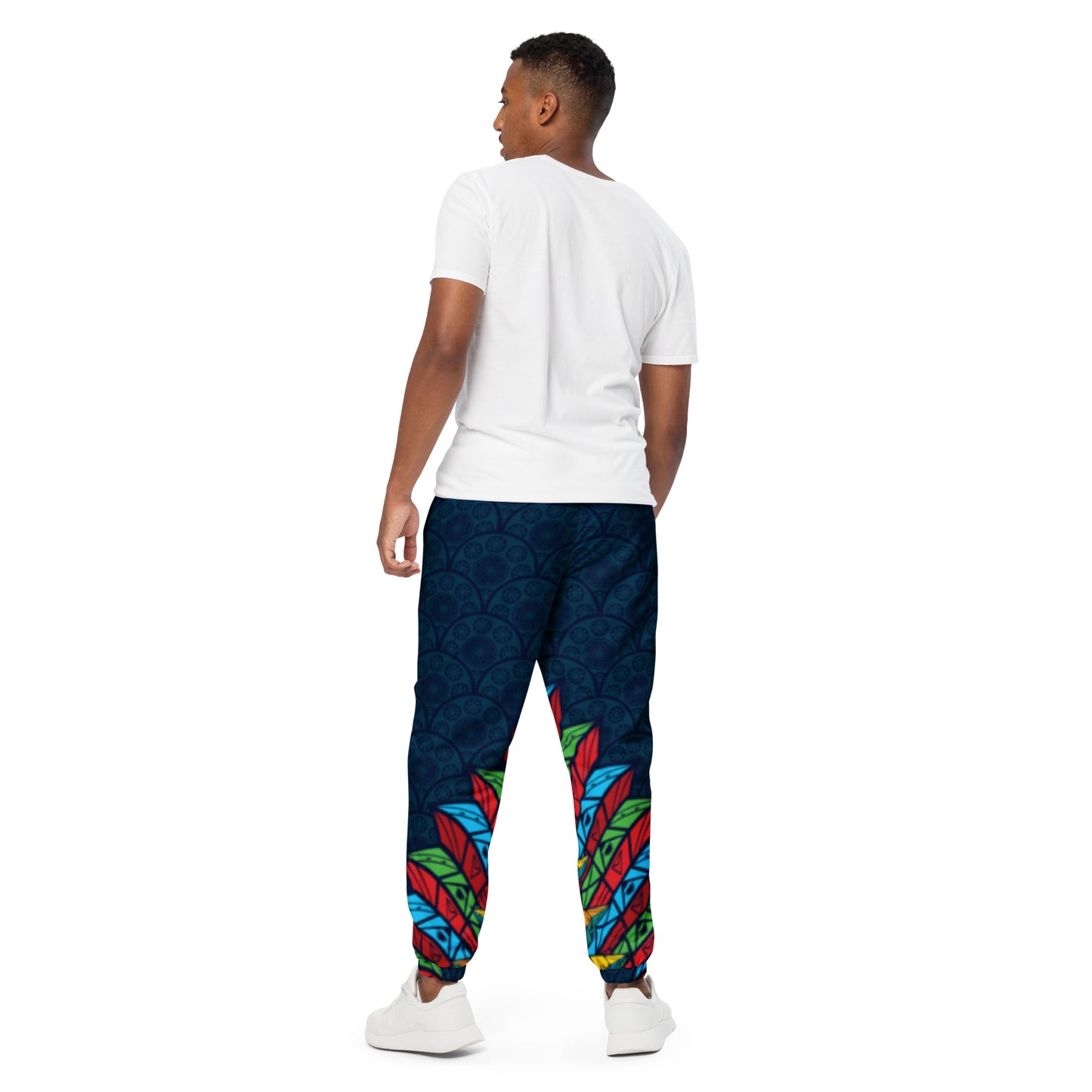 Worldtown Feather Flags Unisex Track Pants (Bottom Design)