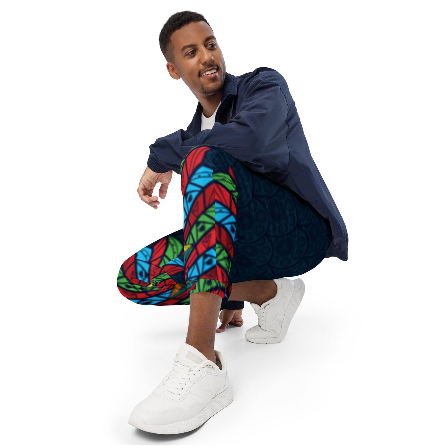 Worldtown Feather Flags Unisex Track Pants (Bottom Design)