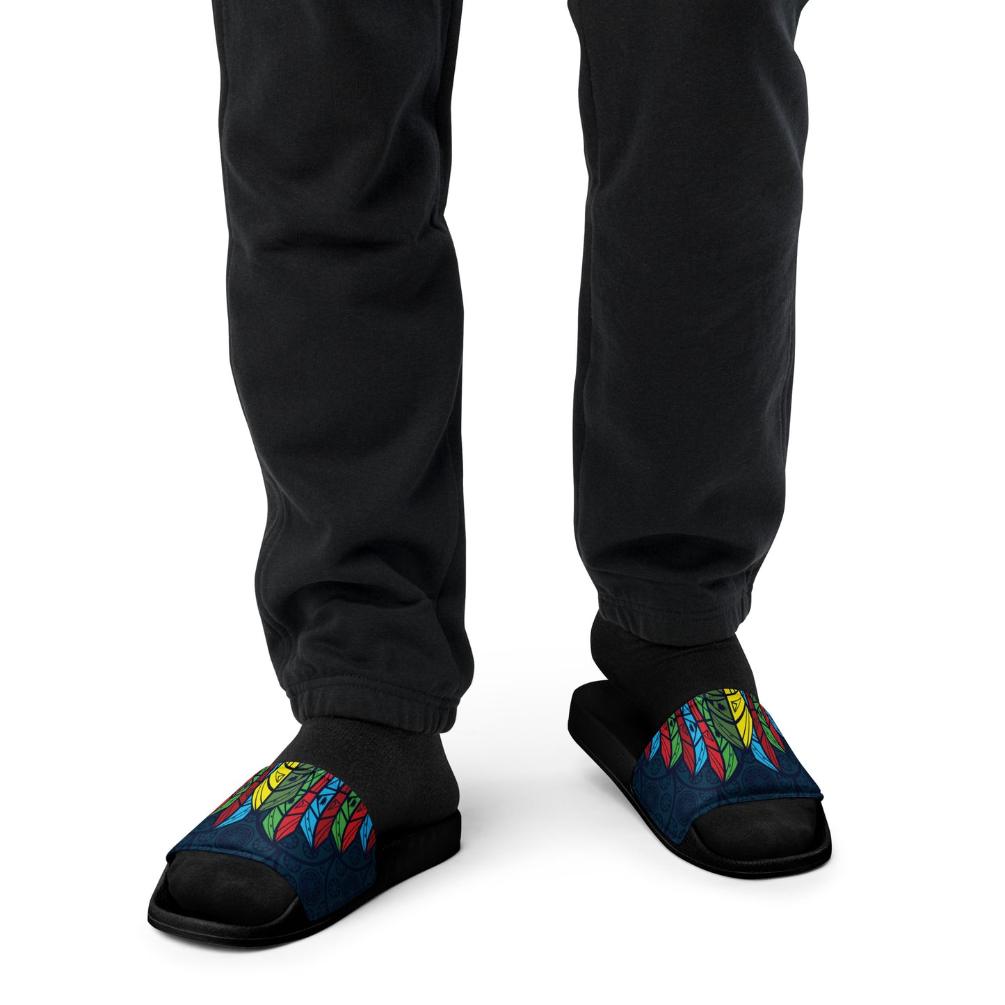 Worldtown Feather Flags Men’s slides