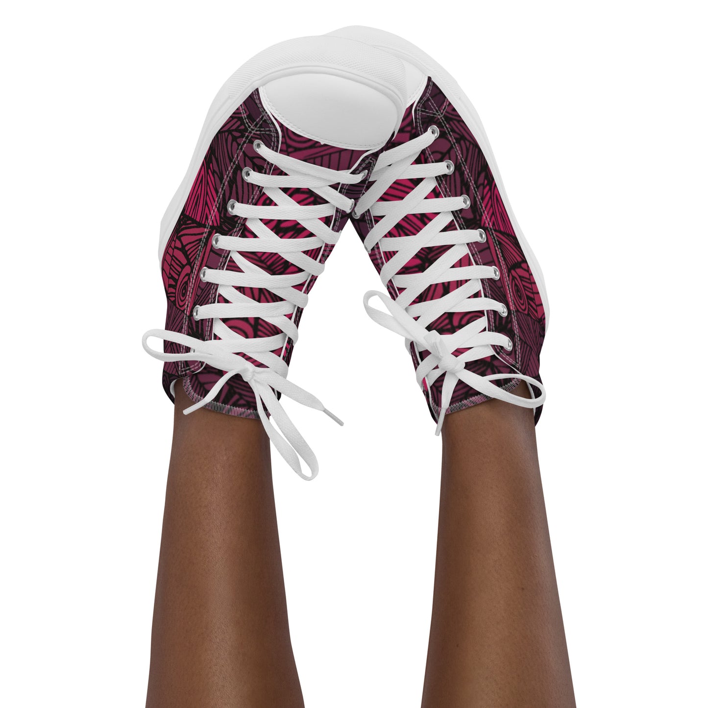 Worldtown Guaranteed To Dream Women’s High Top Canvas Shoes