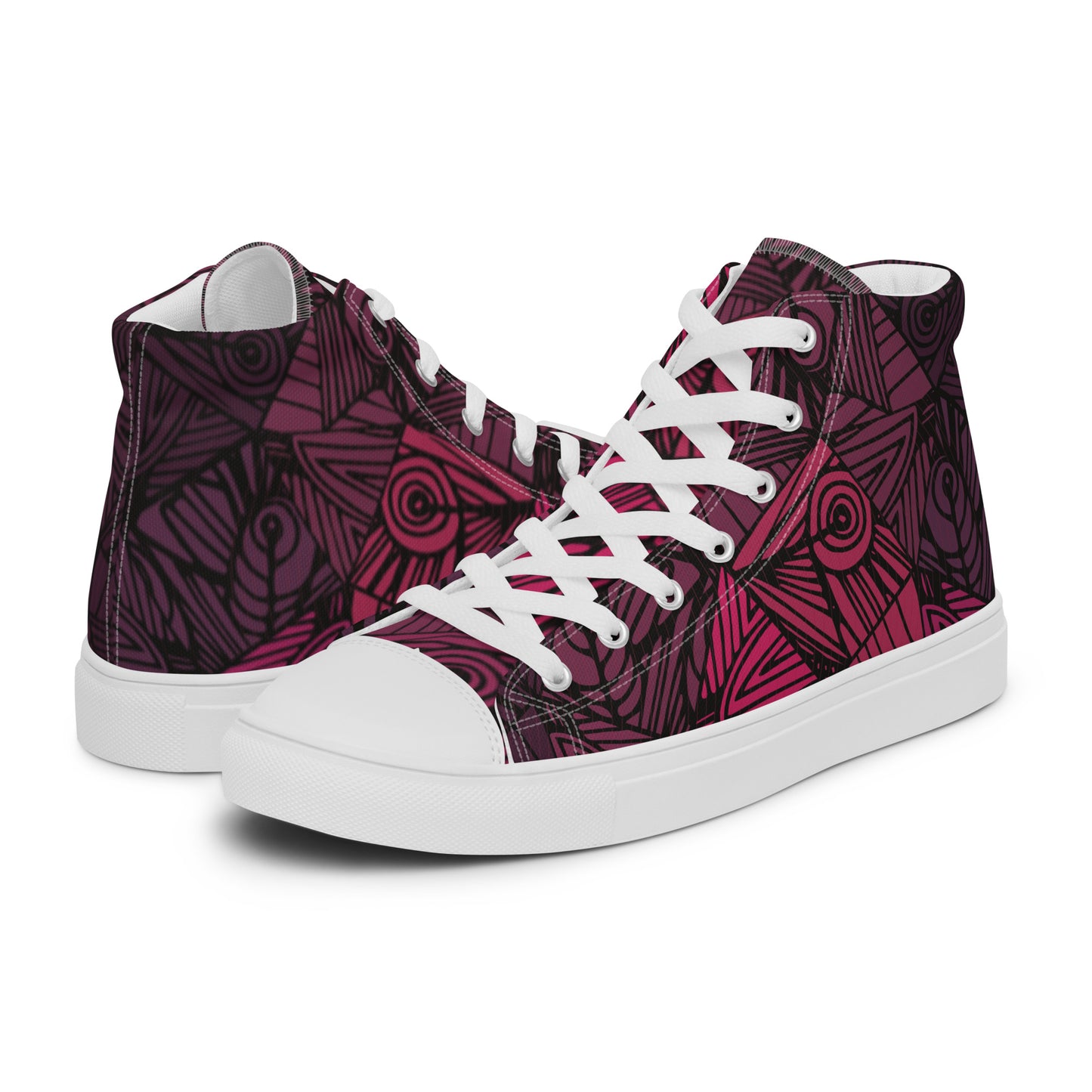 Worldtown Guaranteed To Dream Women’s High Top Canvas Shoes