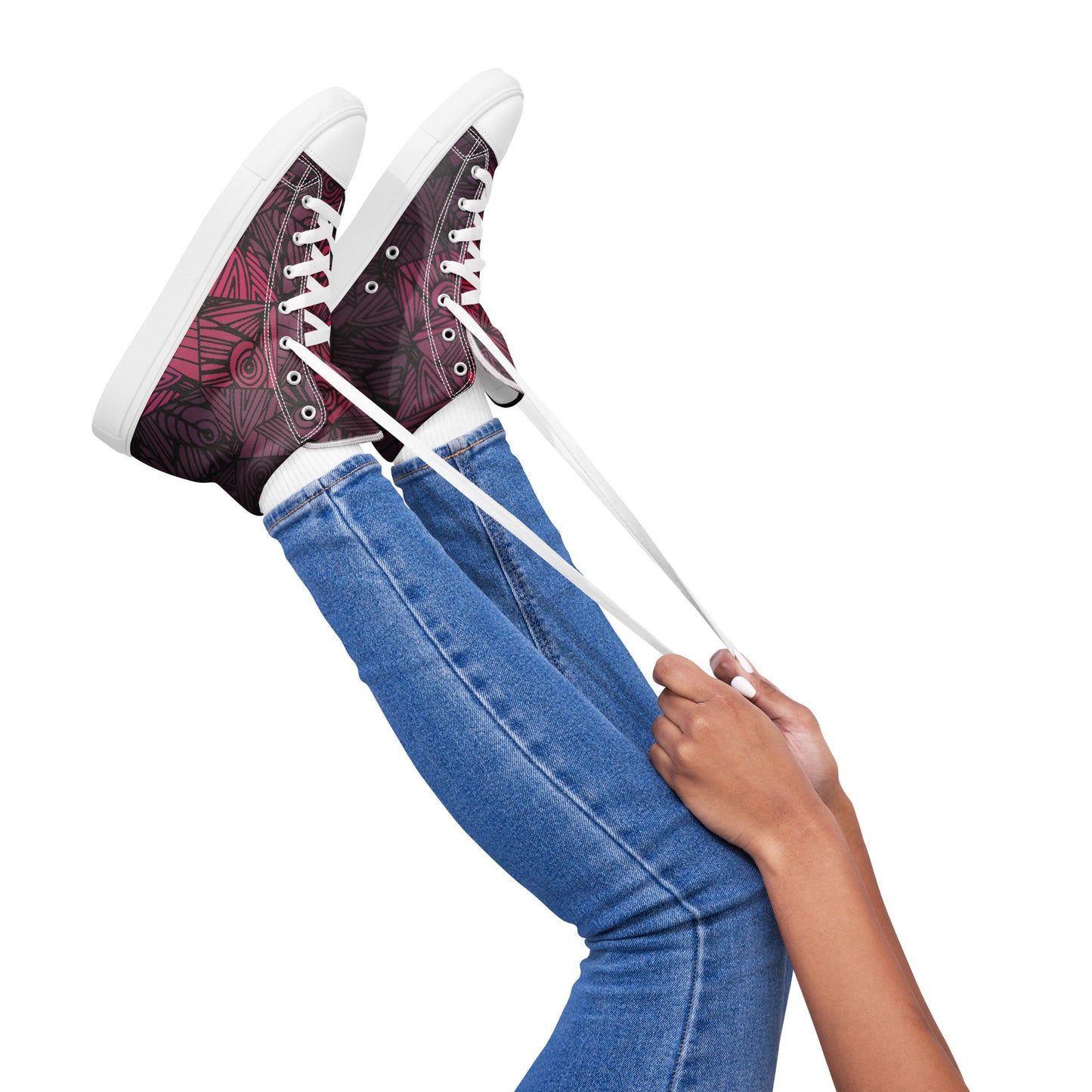 Worldtown Guaranteed To Dream Women’s High Top Canvas Shoes