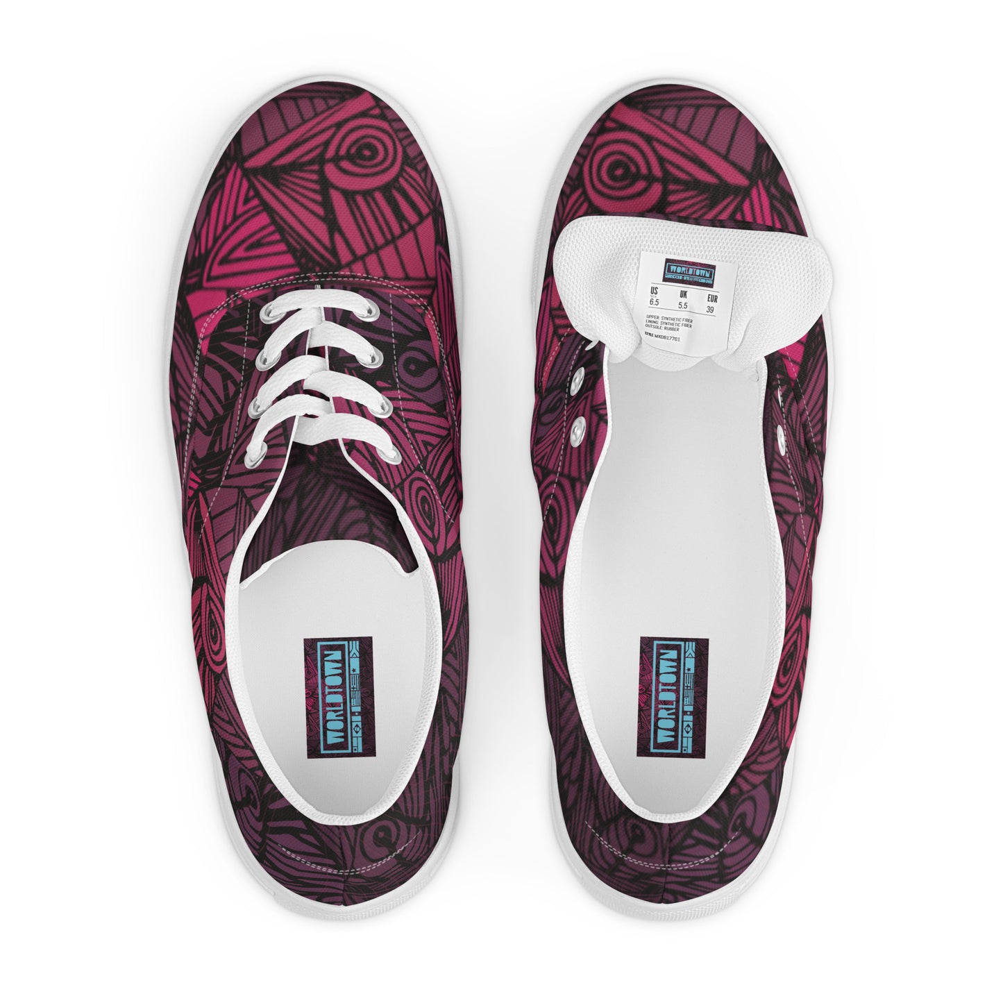 Worldtown Guaranteed To Dream Women’s Lace-up Canvas Shoes
