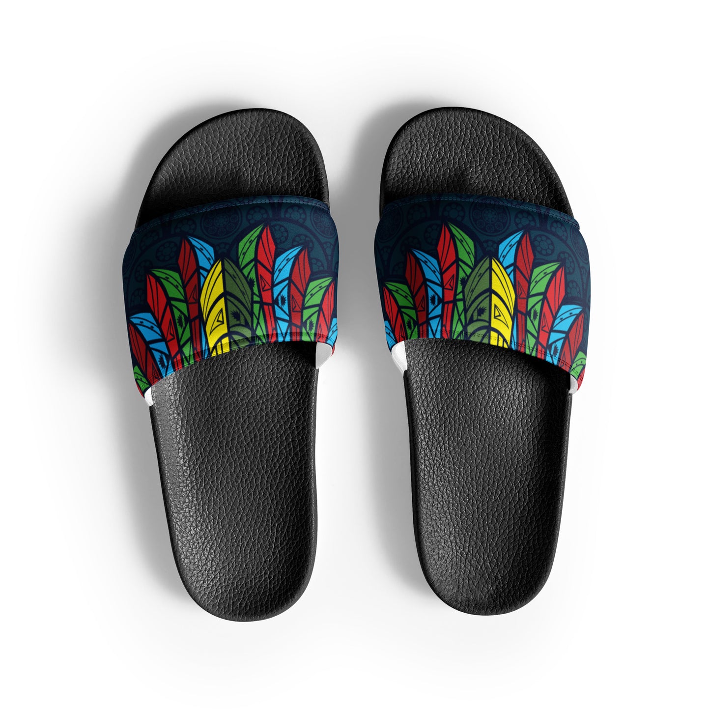 Worldtown Feather Flags Women's slides