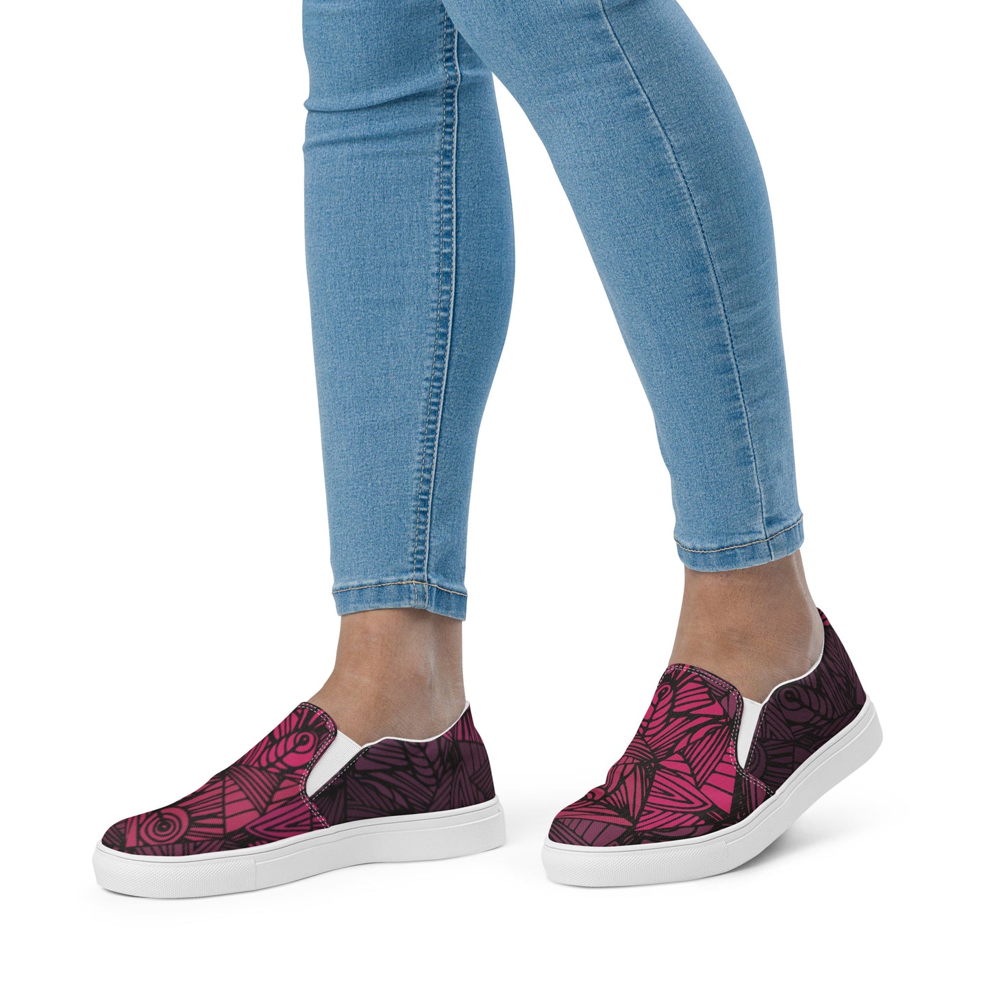 Worldtown Guaranteed To Dream Women’s slip-on canvas shoes