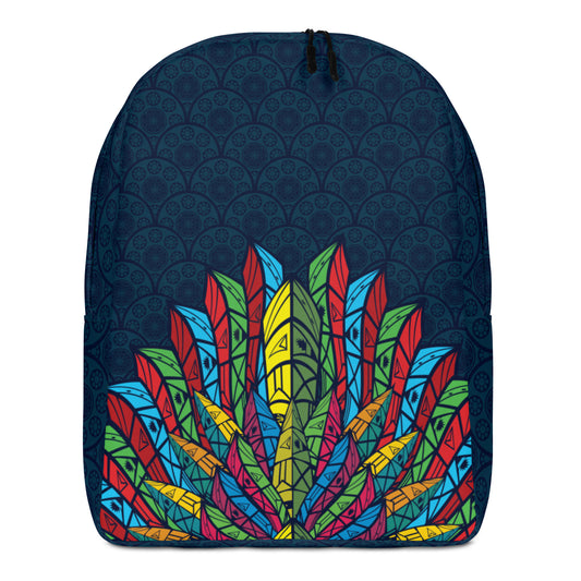 Worldtown Feather Flags Minimalist Backpack