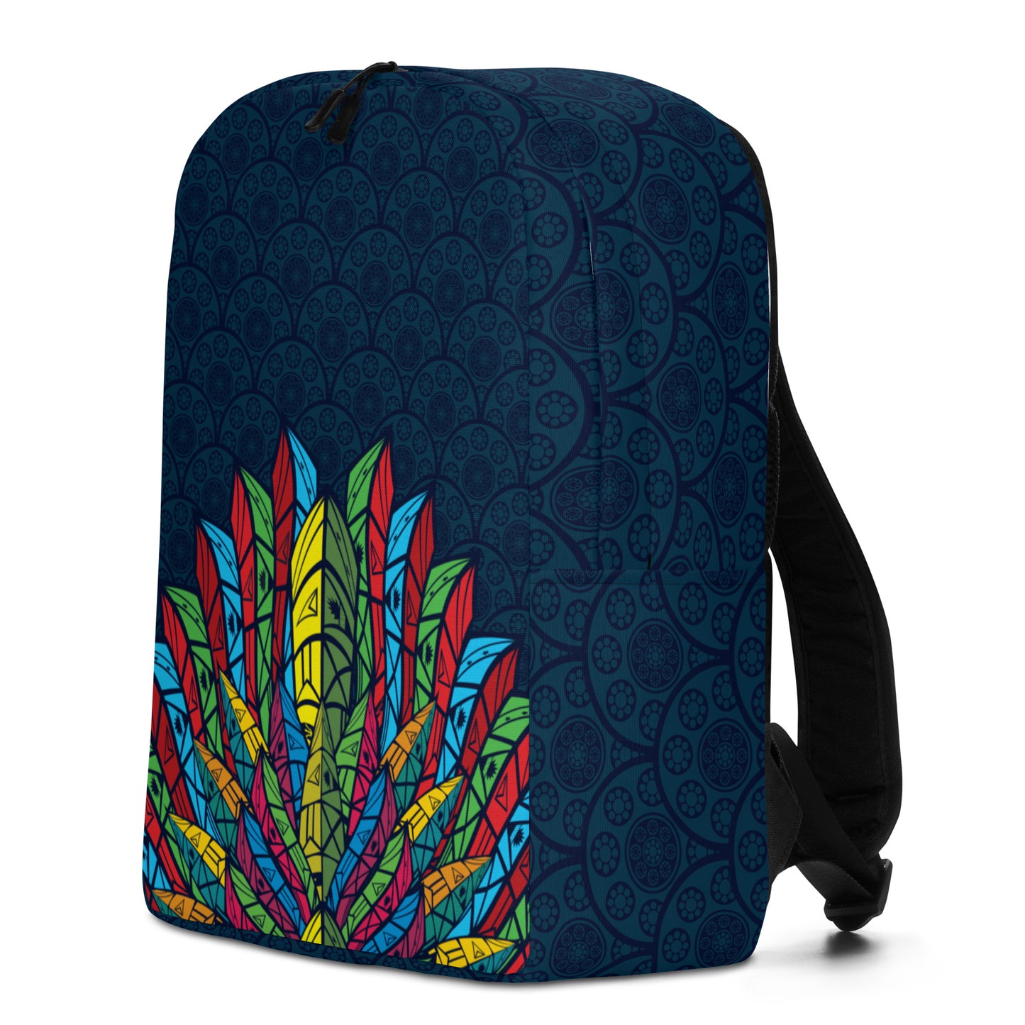 Worldtown Feather Flags Minimalist Backpack