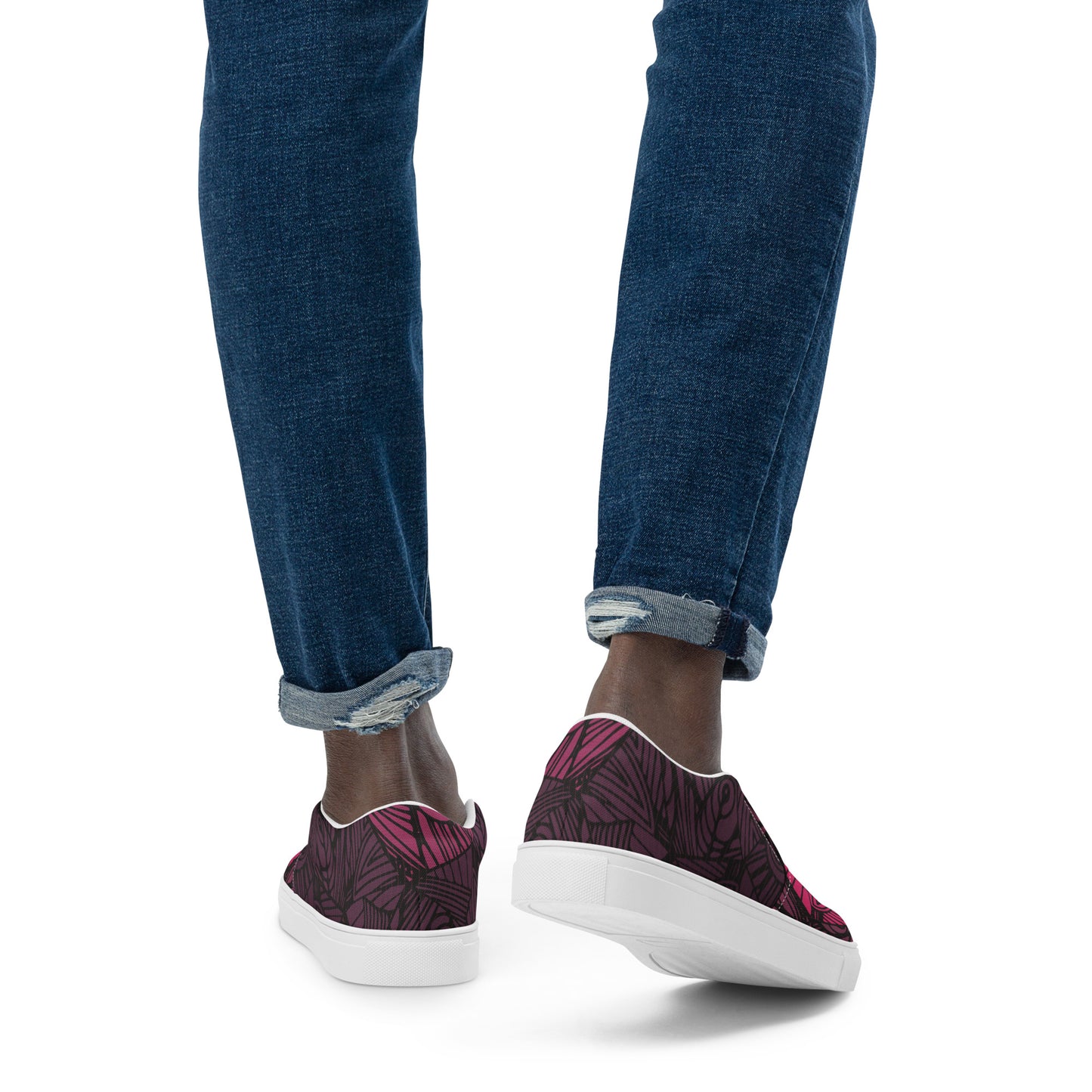 Worldtown Guaranteed To Dream Men’s slip-on canvas shoes
