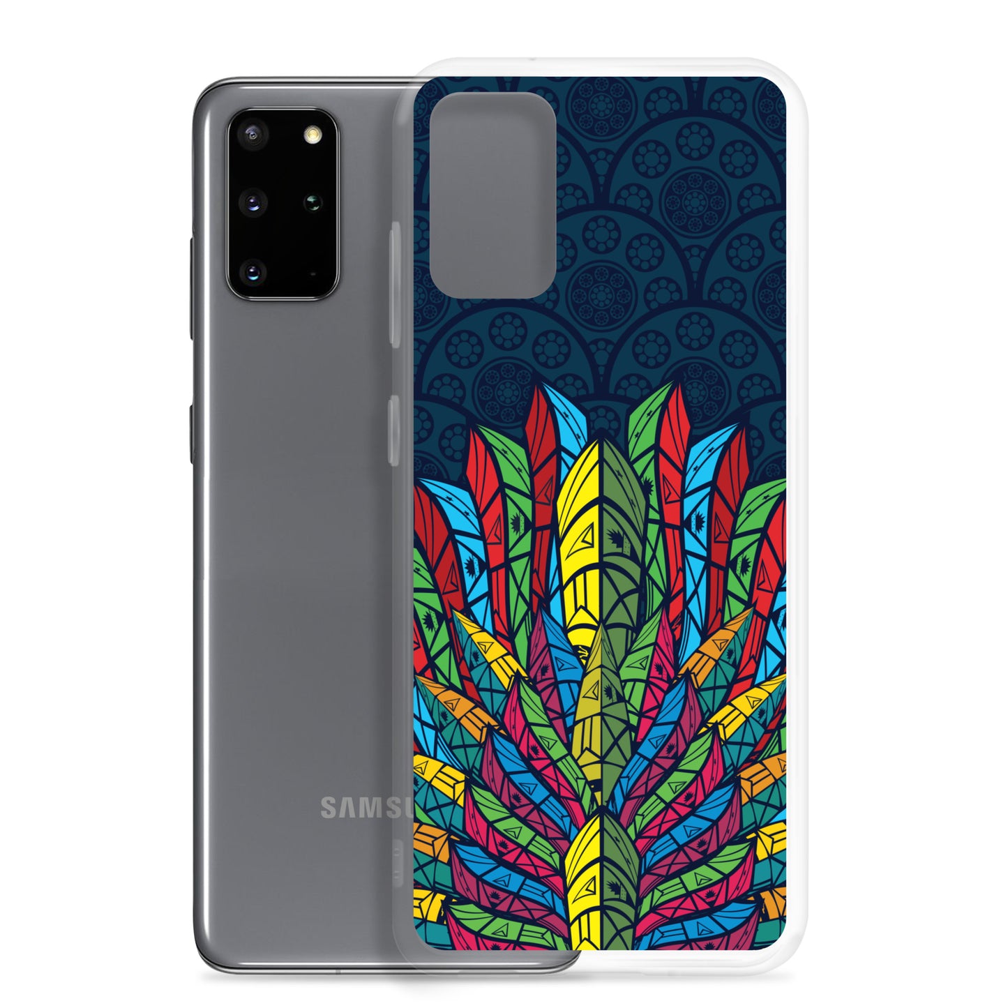 Worldtown Feather Flags Samsung Case