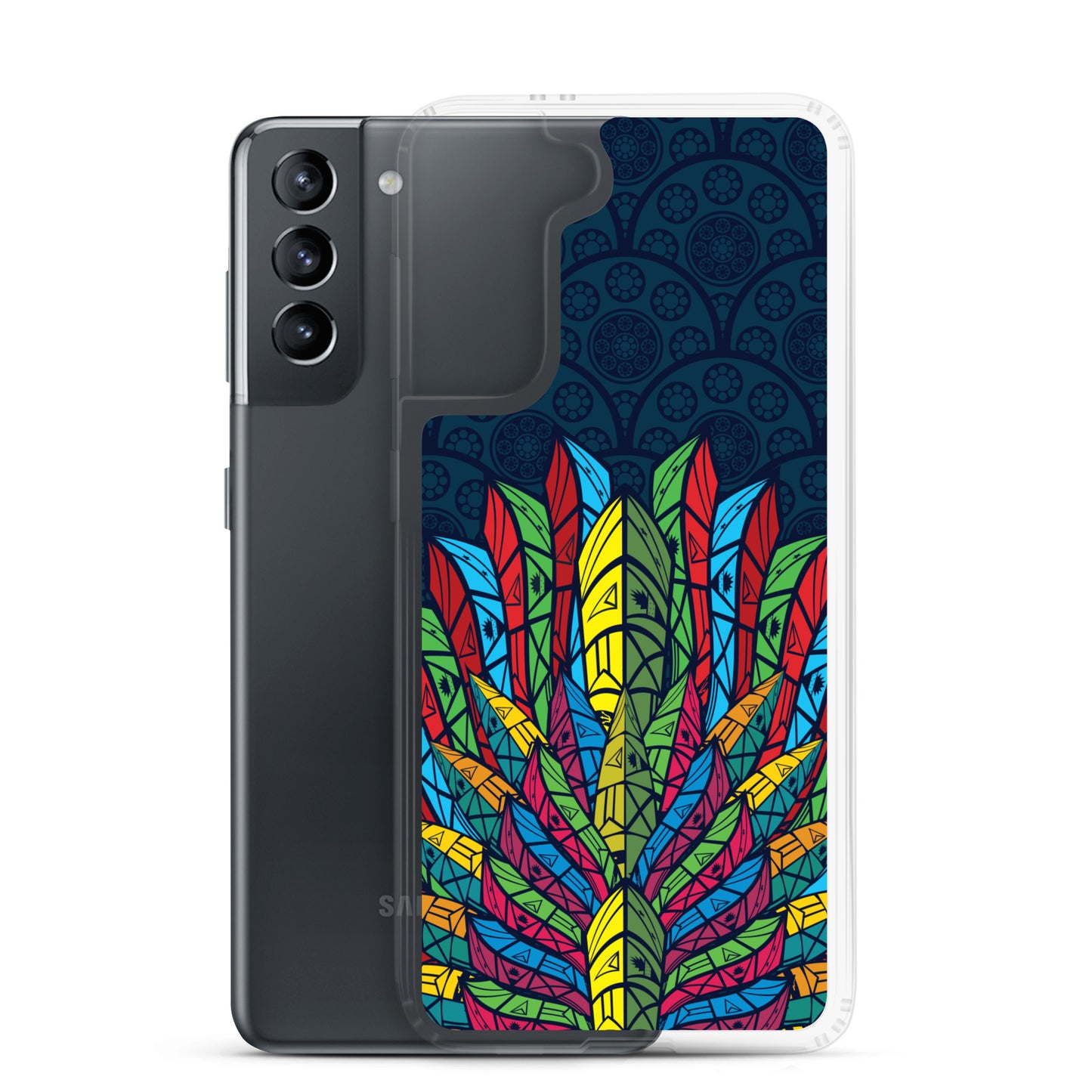 Worldtown Feather Flags Samsung Case