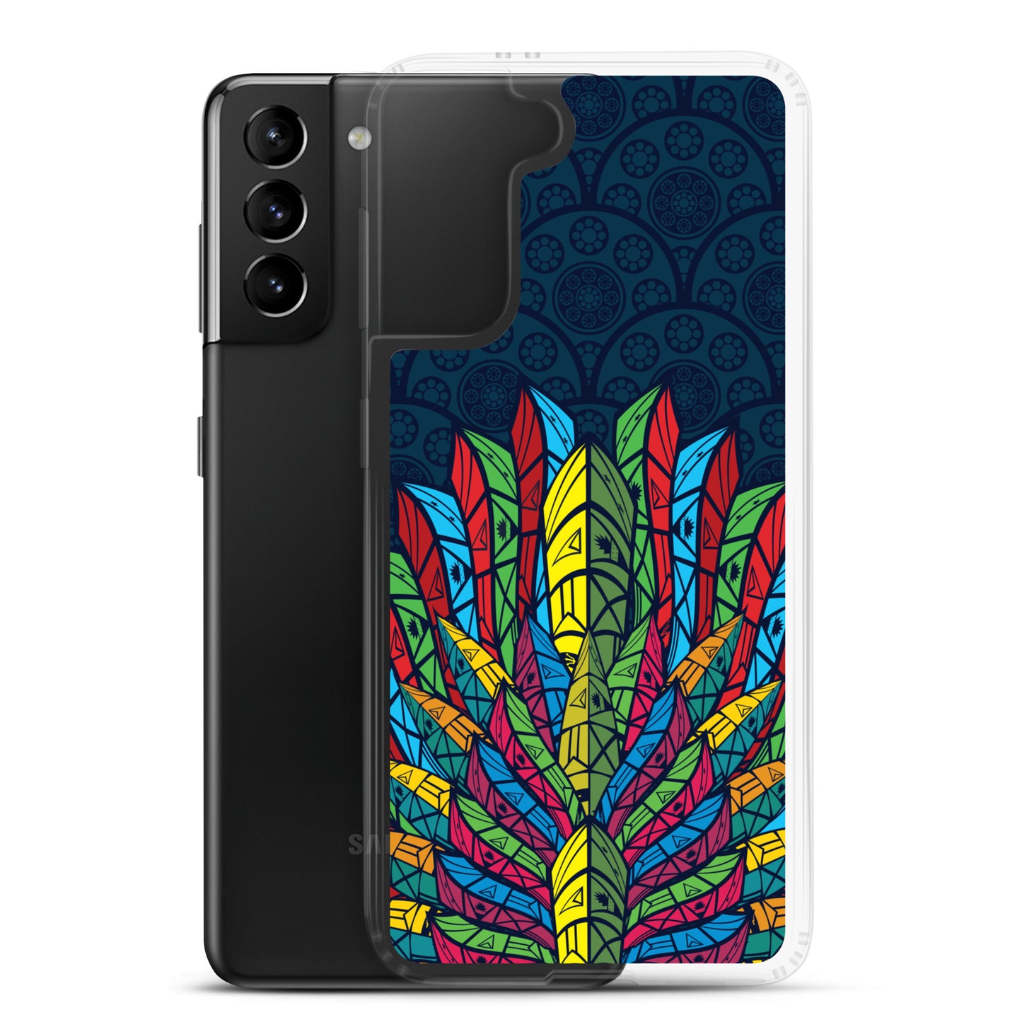 Worldtown Feather Flags Samsung Case