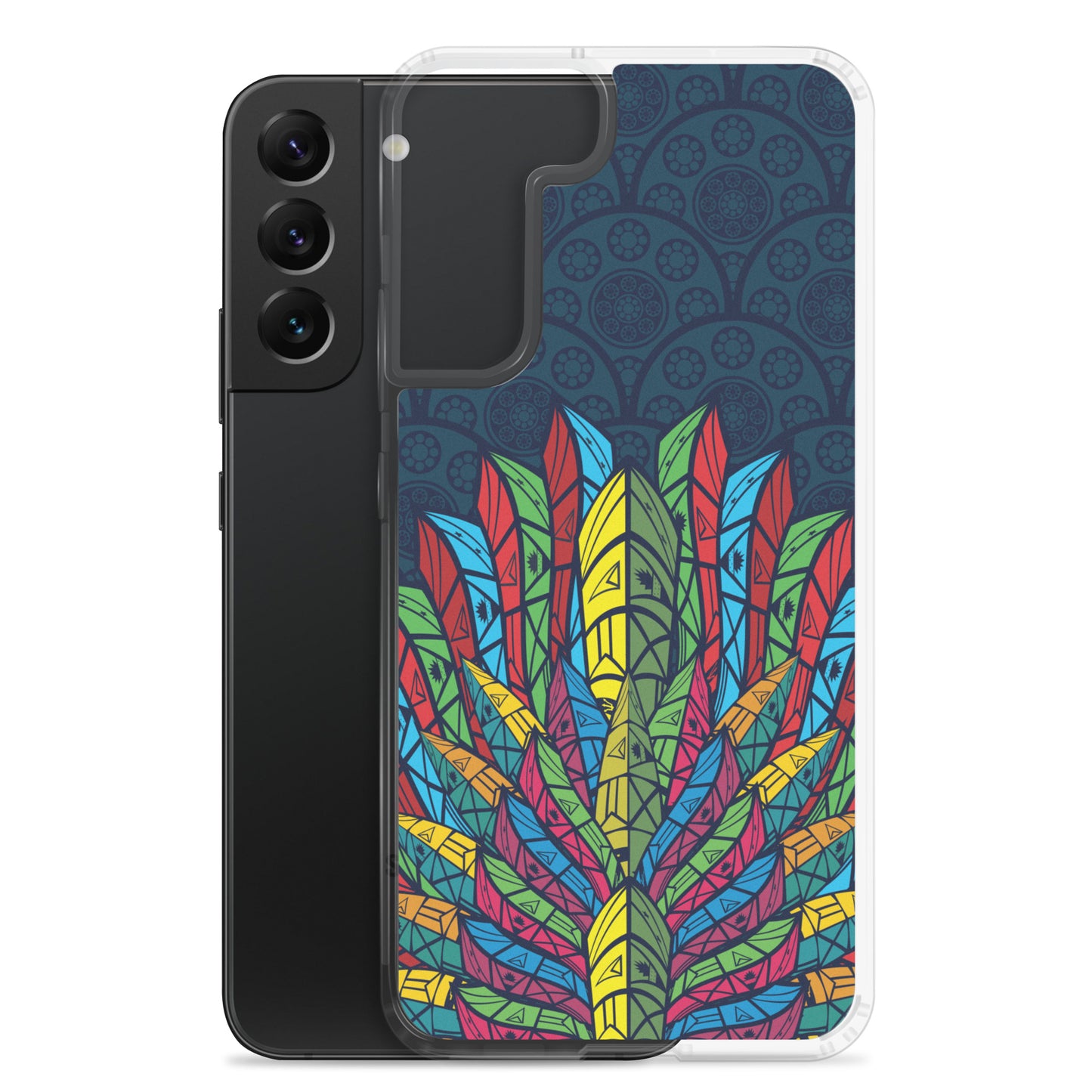 Worldtown Feather Flags Samsung Case