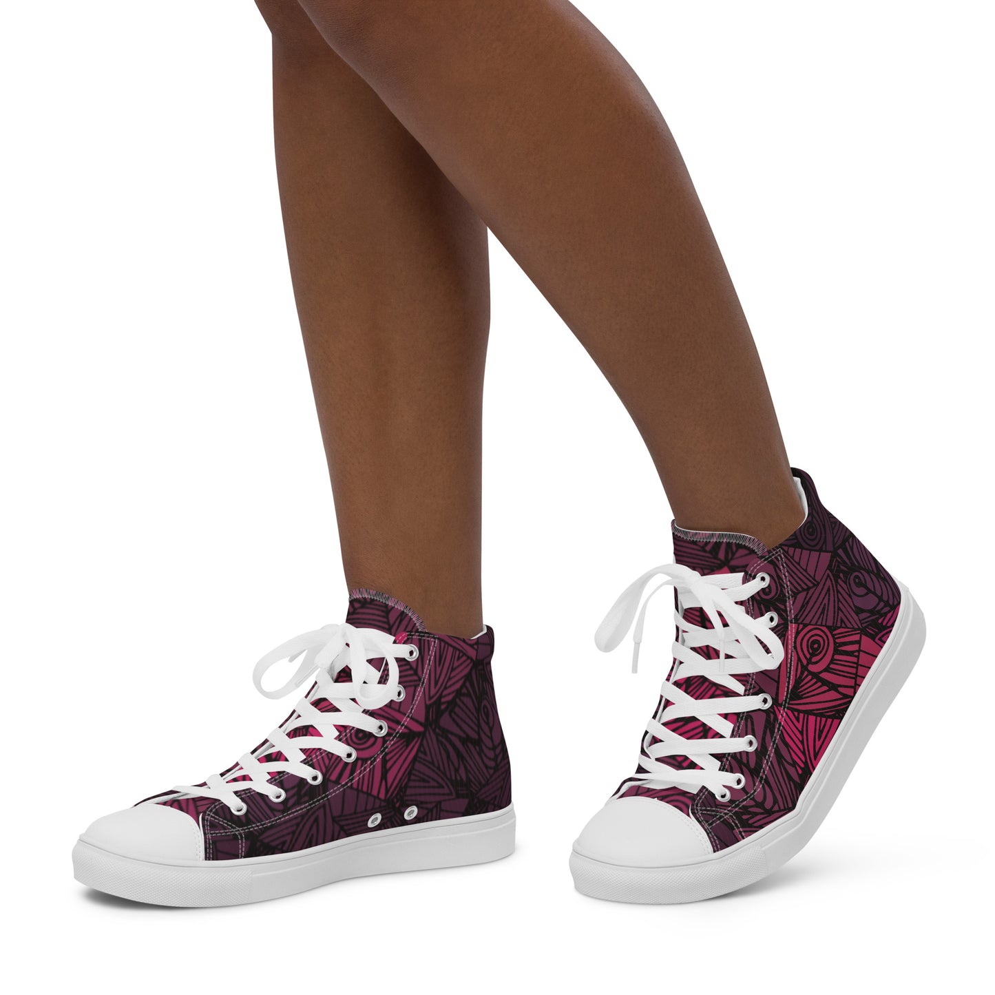Worldtown Guaranteed To Dream Women’s High Top Canvas Shoes