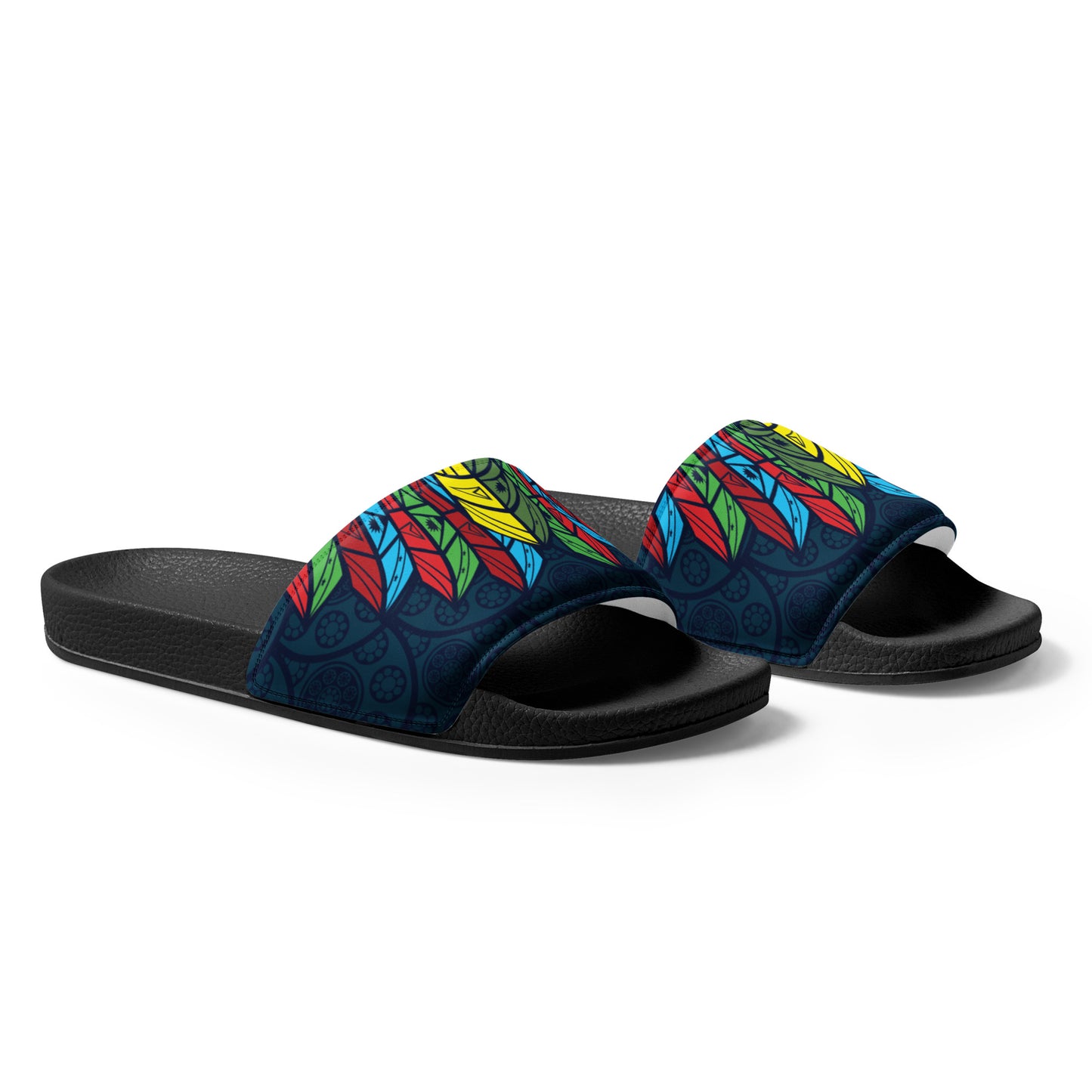 Worldtown Feather Flags Women's slides